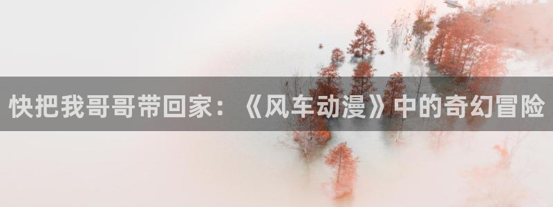 yy漫画下载：快把我哥哥带回家：《风车动漫》中的奇幻冒险